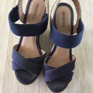 Navy Merona from Target brand wedges